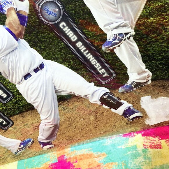 NEW LOS ANGELES LA DODGERS FATHEAD MLB TEAM SET MATT KEMP ETHIER KERSHAW - Picture 5 of 9